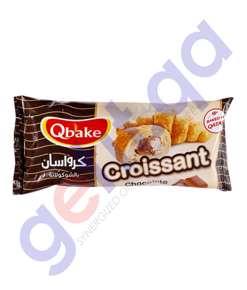 Qbake Croissant Chocolate 60gm